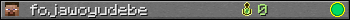 fojawoyudebe userbar 350x20