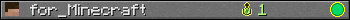 for_Minecraft userbar 350x20