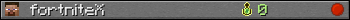 fortniteX userbar 350x20