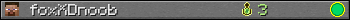 foxXDnoob userbar 350x20