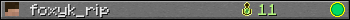 foxyk_rip userbar 350x20