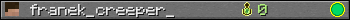 franek_creeper_ userbar 350x20