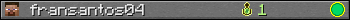 fransantos04 userbar 350x20