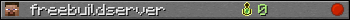 Юзербар 350x20 для freebuildserver