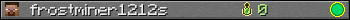 frostminer1212s userbar 350x20