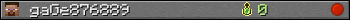 gaGe876889 userbar 350x20