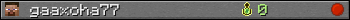 gaaxoha77 userbar 350x20