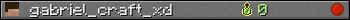 gabriel_craft_xd userbar 350x20