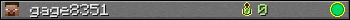 Юзербар 350x20 для gage8351