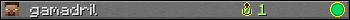 gamadril userbar 350x20