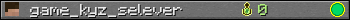 game_kyz_selever userbar 350x20