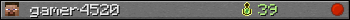 gamer4520 userbar 350x20