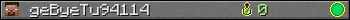 geByeTu94114 userbar 350x20
