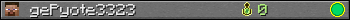 gePyote3323 userbar 350x20