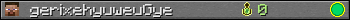 gerixehyuweuGye userbar 350x20