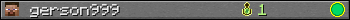 gerson999 userbar 350x20
