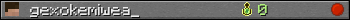 gexokemiwea_ userbar 350x20