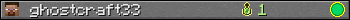 ghostcraft33 userbar 350x20