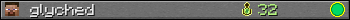 Benutzerleisten 350x20 für glyched