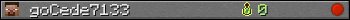 goCede7133 userbar 350x20