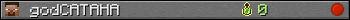 godCATAHA userbar 350x20