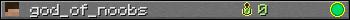 god_of_noobs userbar 350x20