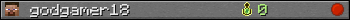 godgamer18 userbar 350x20