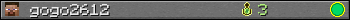 gogo2612 userbar 350x20