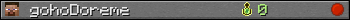 gohoDoreme userbar 350x20
