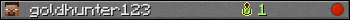 goldhunter123 userbar 350x20