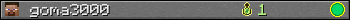 goma3000 userbar 350x20