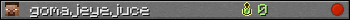 gomajeyejuce userbar 350x20