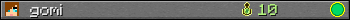 gomi userbar 350x20