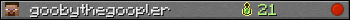 goobythegoopler userbar 350x20