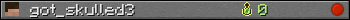 got_skulled3 userbar 350x20