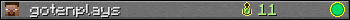 gotenplays userbar 350x20