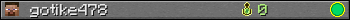 gotike478 userbar 350x20