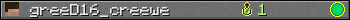 greeD16_creewe userbar 350x20