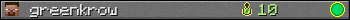 greenkrow userbar 350x20