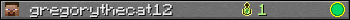 gregorythecat12 userbar 350x20