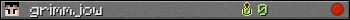 grimmjow userbar 350x20