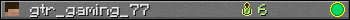 gtr_gaming_77 userbar 350x20