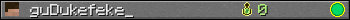 guDukefeke_ userbar 350x20