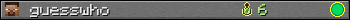 guesswho userbar 350x20