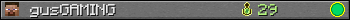 gusGAMING userbar 350x20