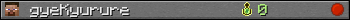 gyeKyurure userbar 350x20