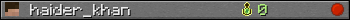 haider_khan userbar 350x20