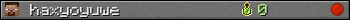 haxyoyuwe userbar 350x20