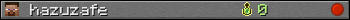 hazuzafe userbar 350x20