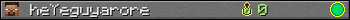 heYeguyarore userbar 350x20